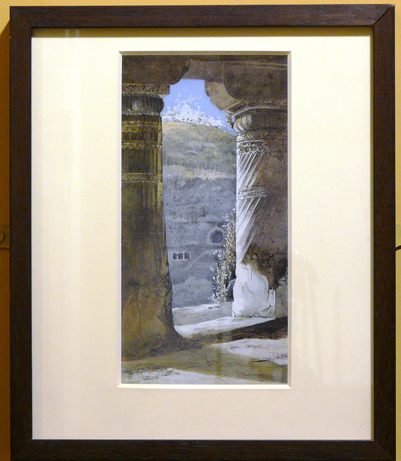 View from Cave no. 10, Ajanta, c.1880